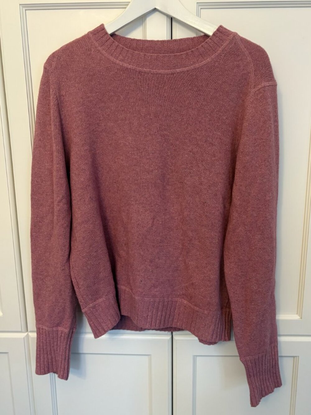 Banana Republic Orchid Pink (Purple) Wool Sweater Size XL